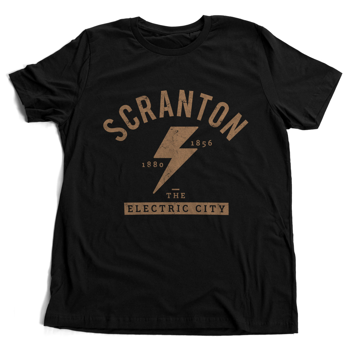 Sweat à Capuche The Office Scranton Electric City - Noir - Unisexe - Neuf Avec étiquettes - SecondRoundCo