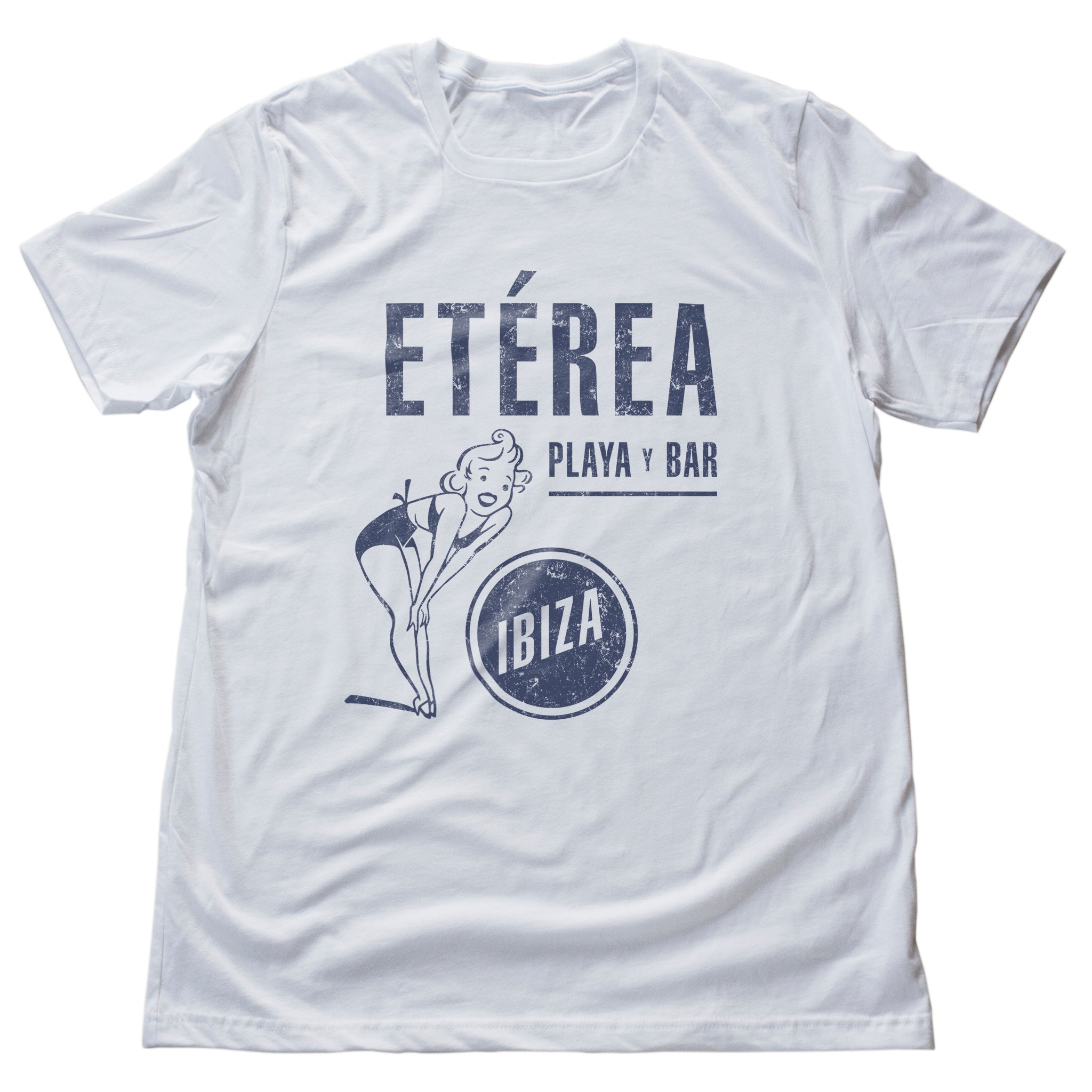 ETHEREAL IBIZA Beach and Bar — IBIZA Spain — retro fiction unisex t-shirt Active