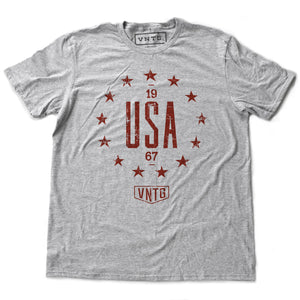 USA Star Circle '67 — premium unisex t-shirt