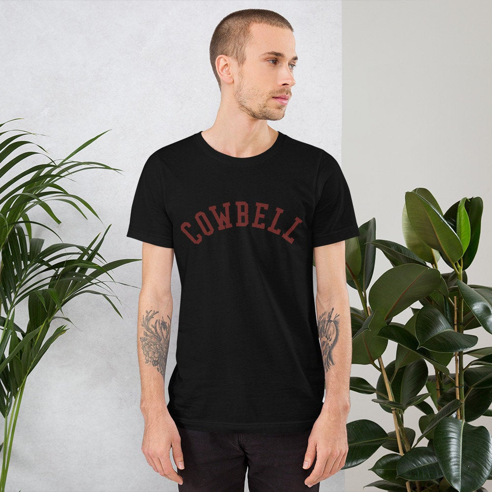 COWBELL (SNL reference, styled like Cornell) funny Unisex T-shirt