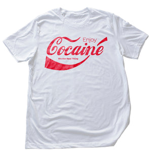 Cocaine — Parody Premium Unisex T-Shirt