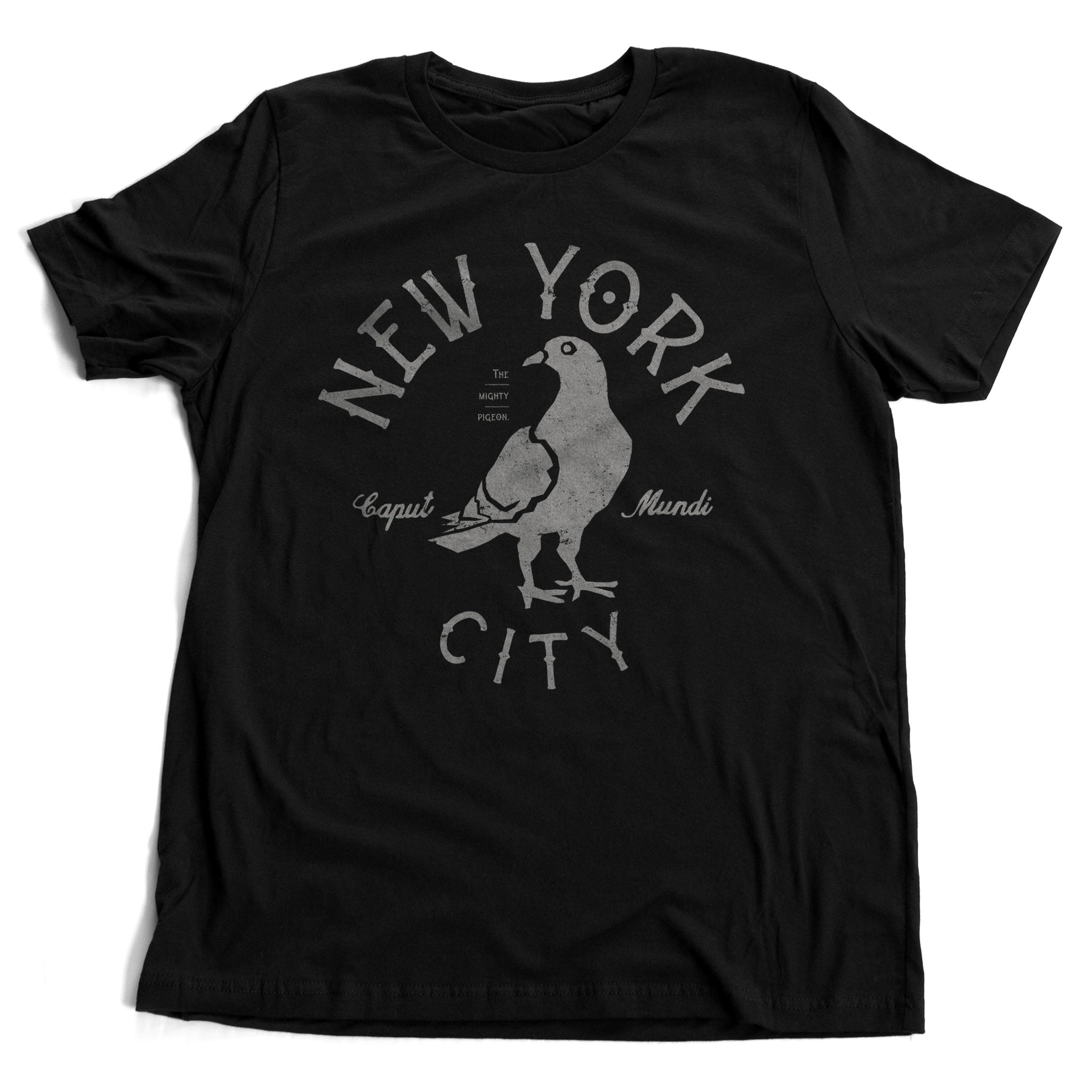New York City (pigeon) — Retro Premium Unisex T-Shirt