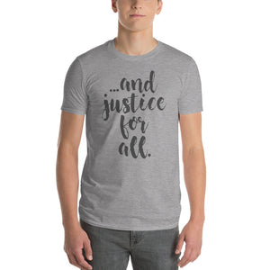 And Justice for All — Premium Unisex Short-Sleeve T-Shirt