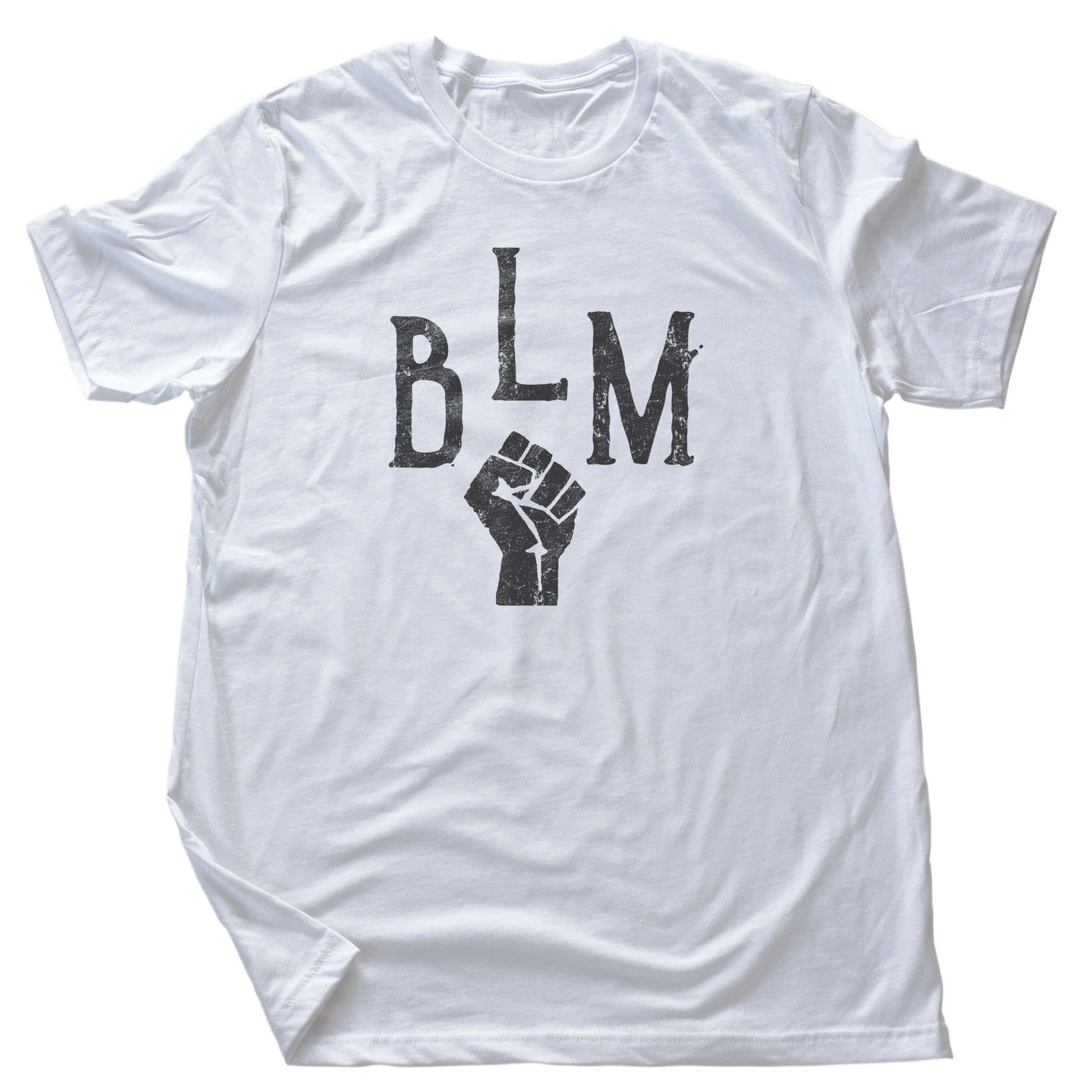 Black Lives Matter [fist] — Premium Unisex Short-Sleeve T-Shirt