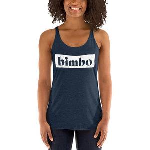 Bimbo — Women's Premium Racerback Tank