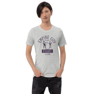 FIGHT CLUB Empire City (New York City / Manhattan / Gotham) — funny, sarcastic 'vintage fiction' retro unisex t-shirt