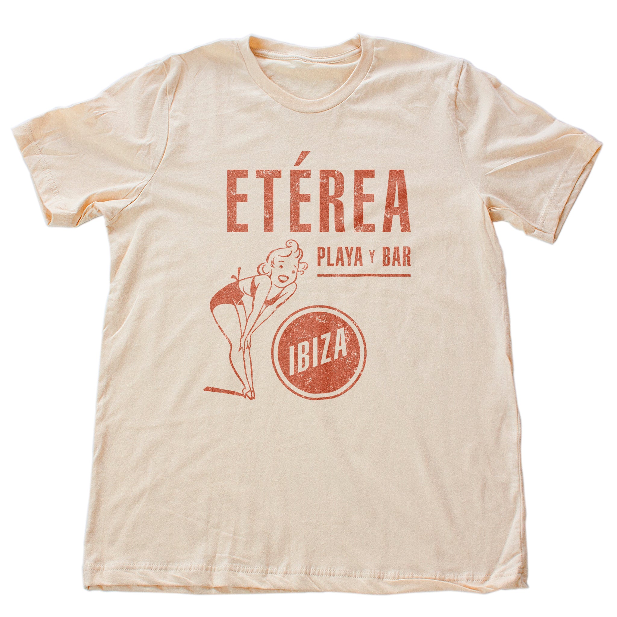 ETHEREAL IBIZA Beach and Bar — IBIZA Spain — retro fiction unisex t-shirt Active