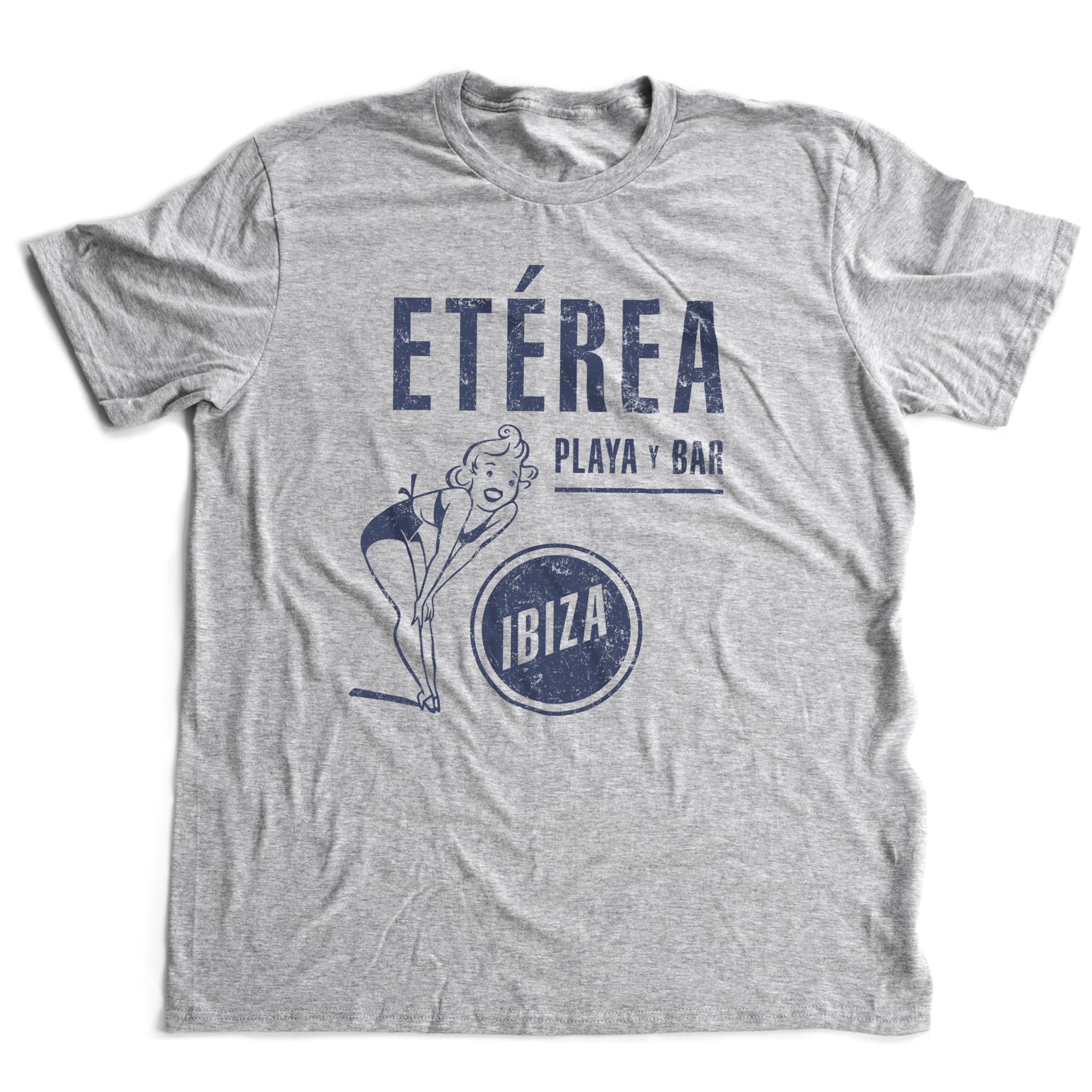 ETHEREAL IBIZA Beach and Bar — IBIZA Spain — retro fiction unisex t-shirt Active