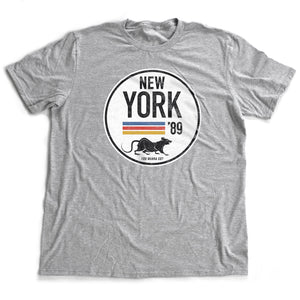 New York and its Unofficial Spirit Animal, The Rat — a Sarcastic Unisex Short-Sleeve T-Shirt