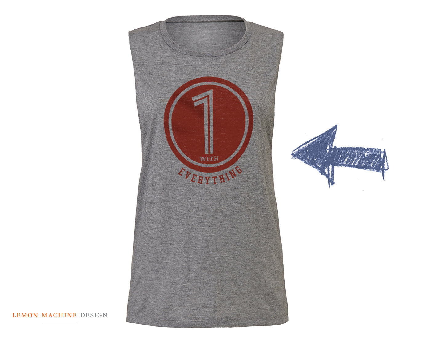 One With Everything — Funny Zen / Yoga Women's Fitness Tank