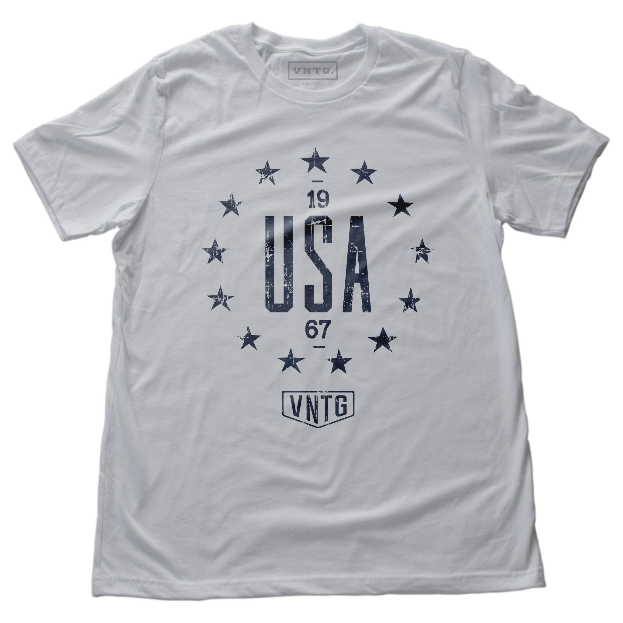USA Star Circle '67 — premium unisex t-shirt