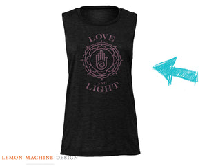 Love and Light — Zen / Yoga Women's Fitness Tank