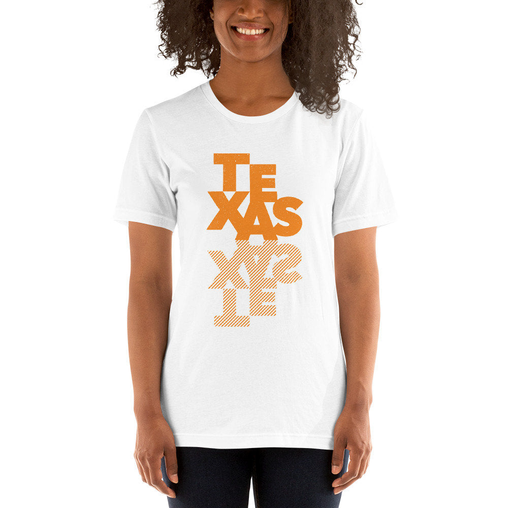 TEXAS mirror slash Unisex T-shirt