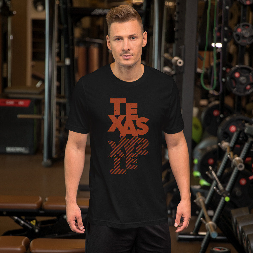 TEXAS mirror slash Unisex T-shirt