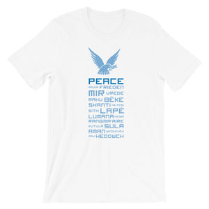 PEACE: Languages of the World — Unisex T-shirt