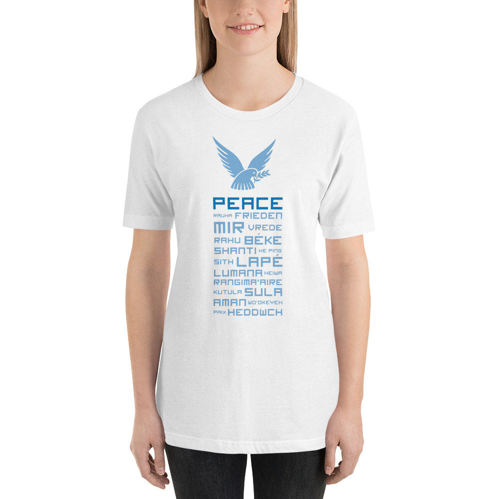 PEACE: Languages of the World — Unisex T-shirt