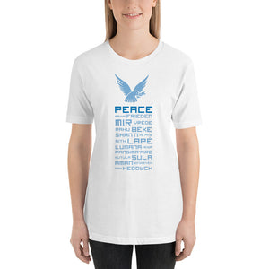 PEACE: Languages of the World — Unisex T-shirt