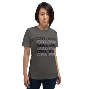 GRL PWR [ Girl Power ] alt stack - premium unisex T-shirt