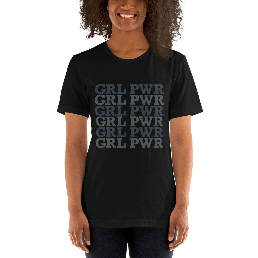 GRL PWR [ Girl Power ] alt stack - premium unisex T-shirt