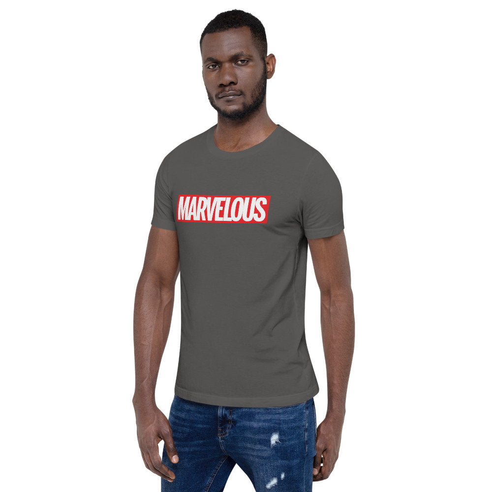 MARVEL...OUS — a premium tee with comically epic swagger