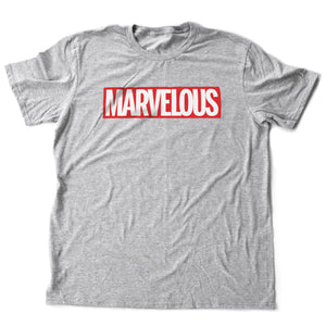 MARVEL...OUS — a premium tee with comically epic swagger