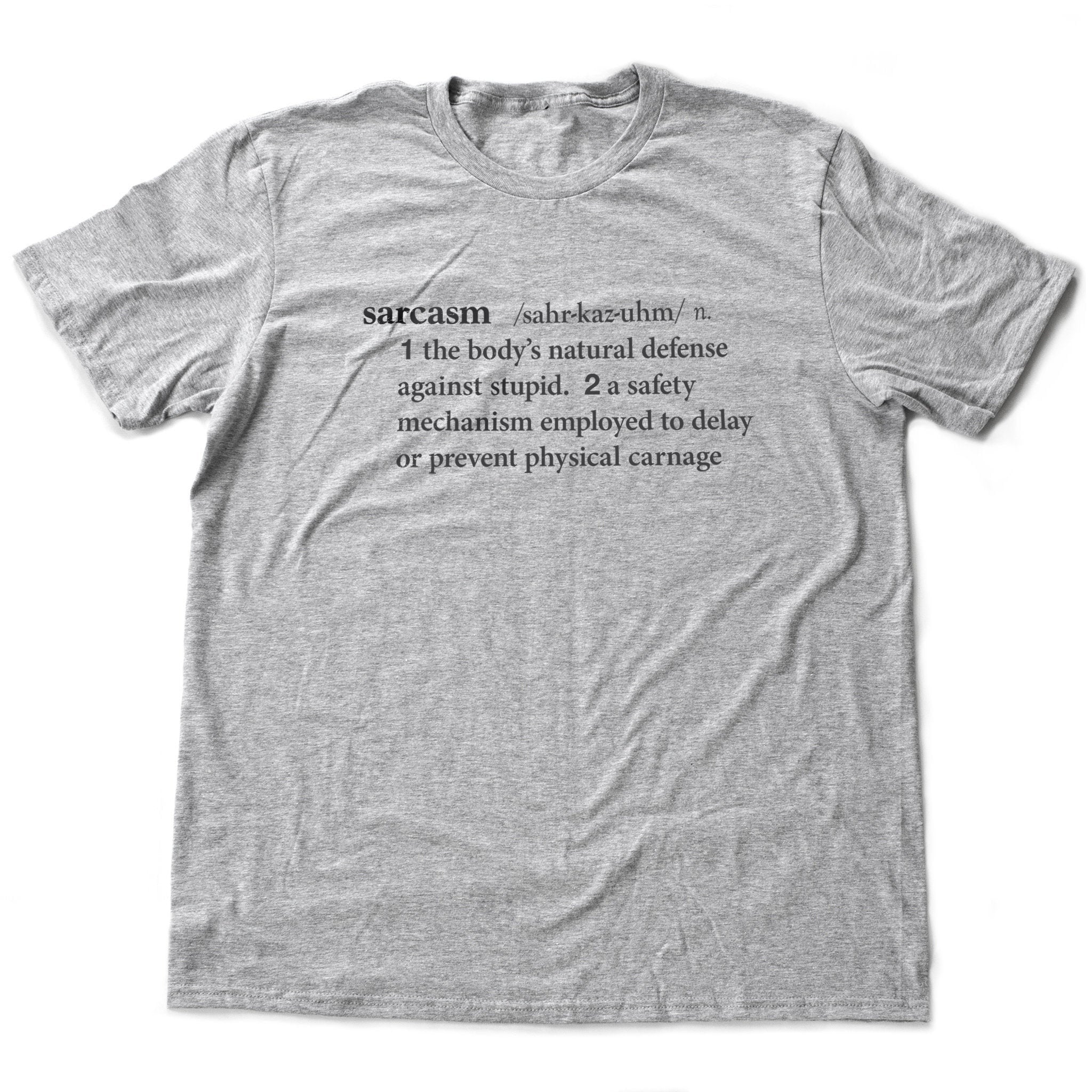 Sarcasm defined—premium short-sleeve unisex T-Shirt
