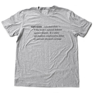 Sarcasm defined—premium short-sleeve unisex T-Shirt