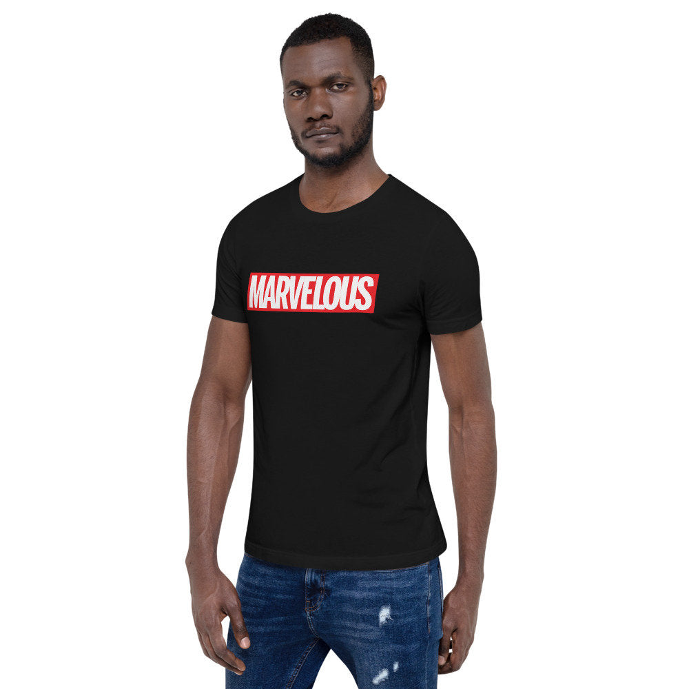 MARVEL...OUS — a premium tee with comically epic swagger