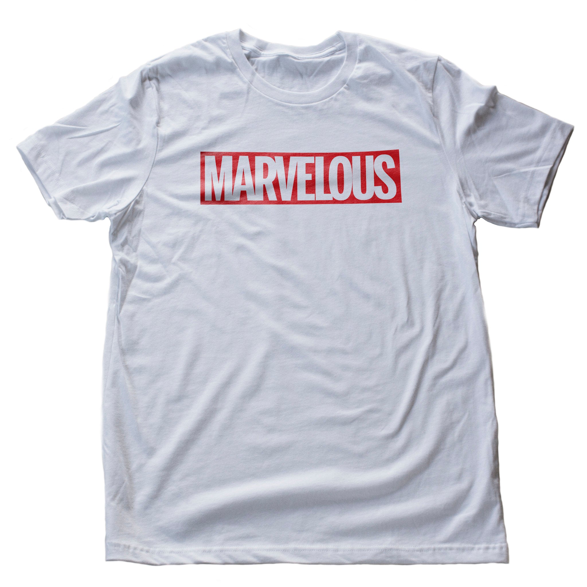MARVEL...OUS — a premium tee with comically epic swagger
