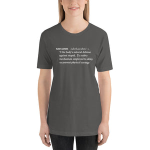 Sarcasm defined—premium short-sleeve unisex T-Shirt
