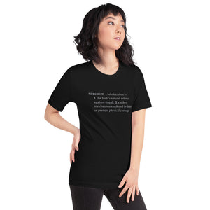 Sarcasm defined—premium short-sleeve unisex T-Shirt