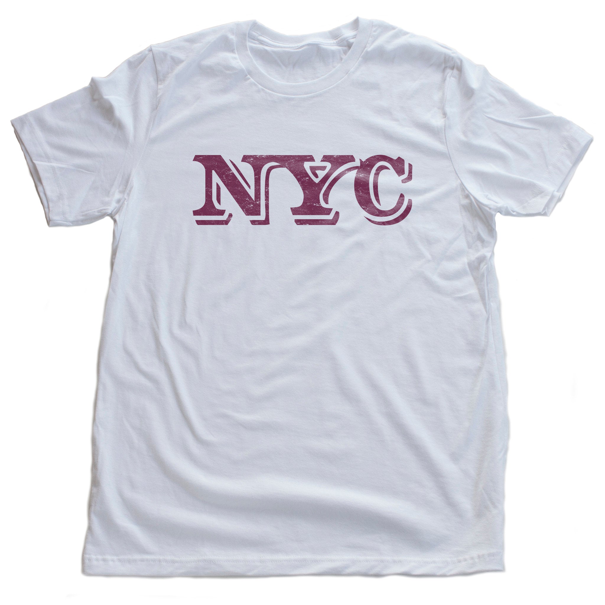 NYC Shadowfont — Retro Premium Unisex T-Shirt