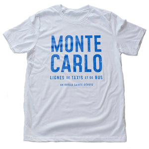MONTE CARLO Bus and Taxi — A Sarcastic Retro Unisex T-Shirt