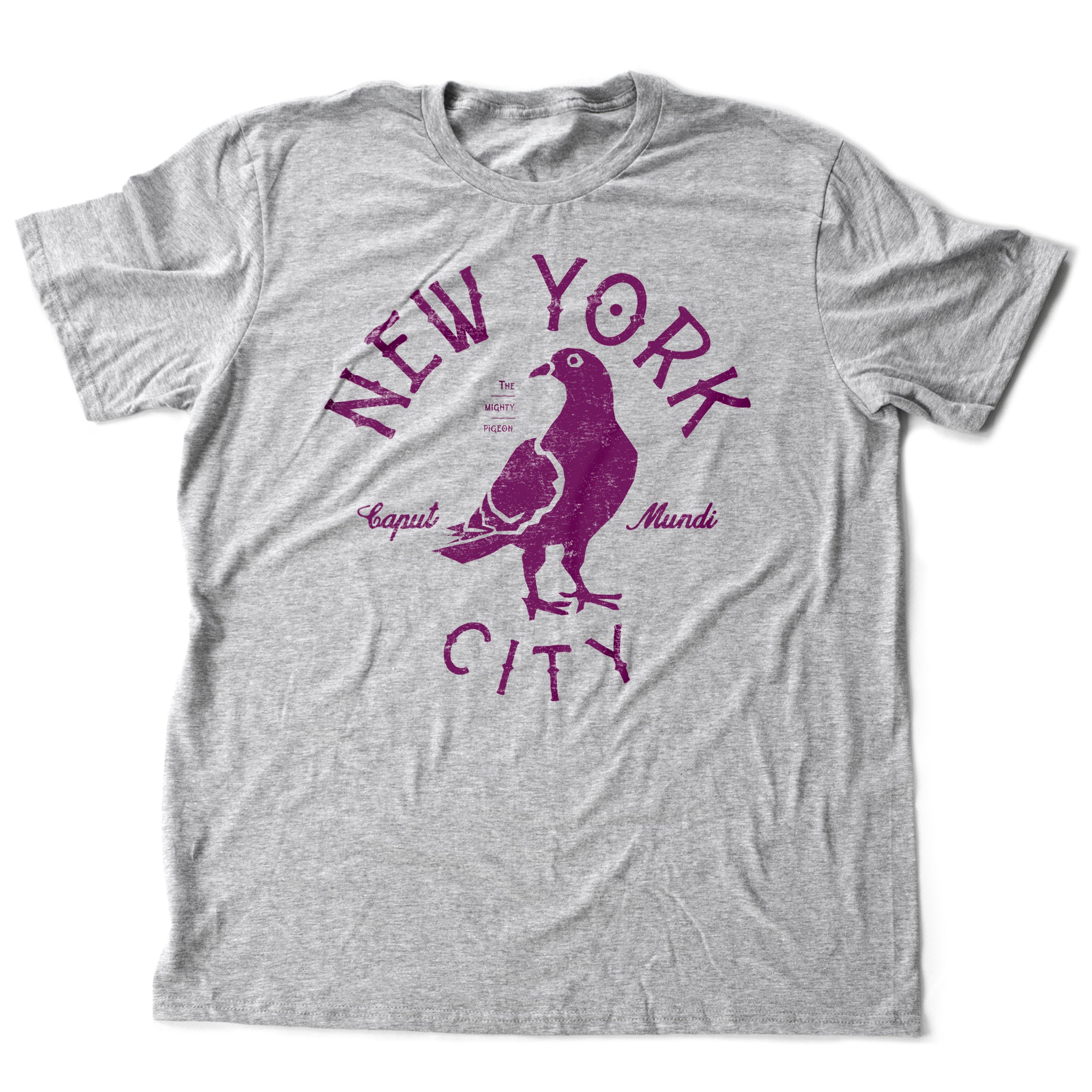 New York City (pigeon) — Retro Premium Unisex T-Shirt