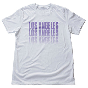 Los Angeles Benday Fade — Premium Unisex Short-Sleeve T-Shirt