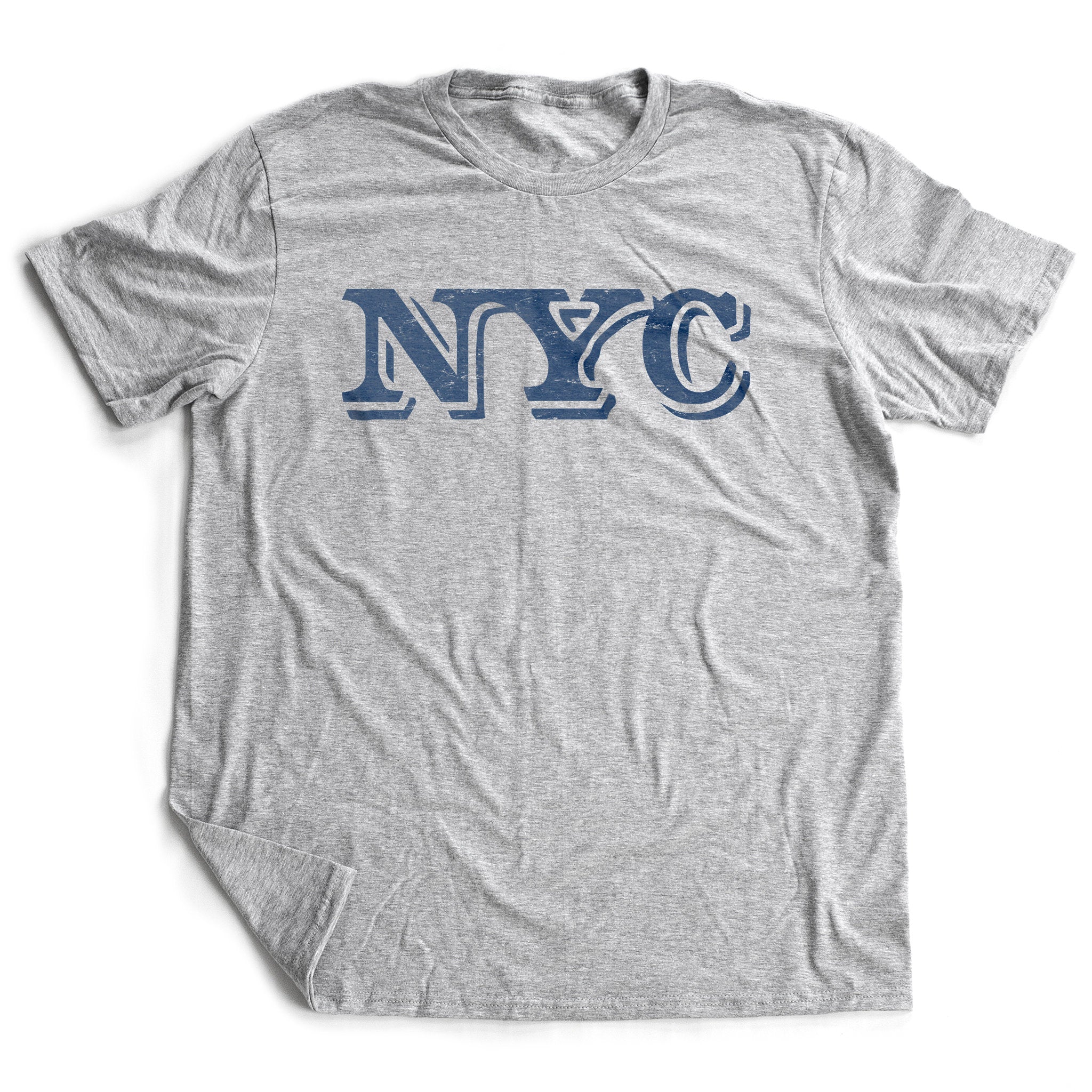 NYC Shadowfont — Retro Premium Unisex T-Shirt
