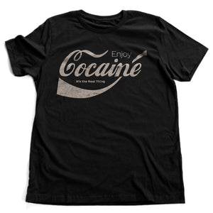 Cocaine — Parody Premium Unisex T-Shirt