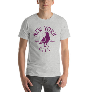 New York City (pigeon) — Retro Premium Unisex T-Shirt