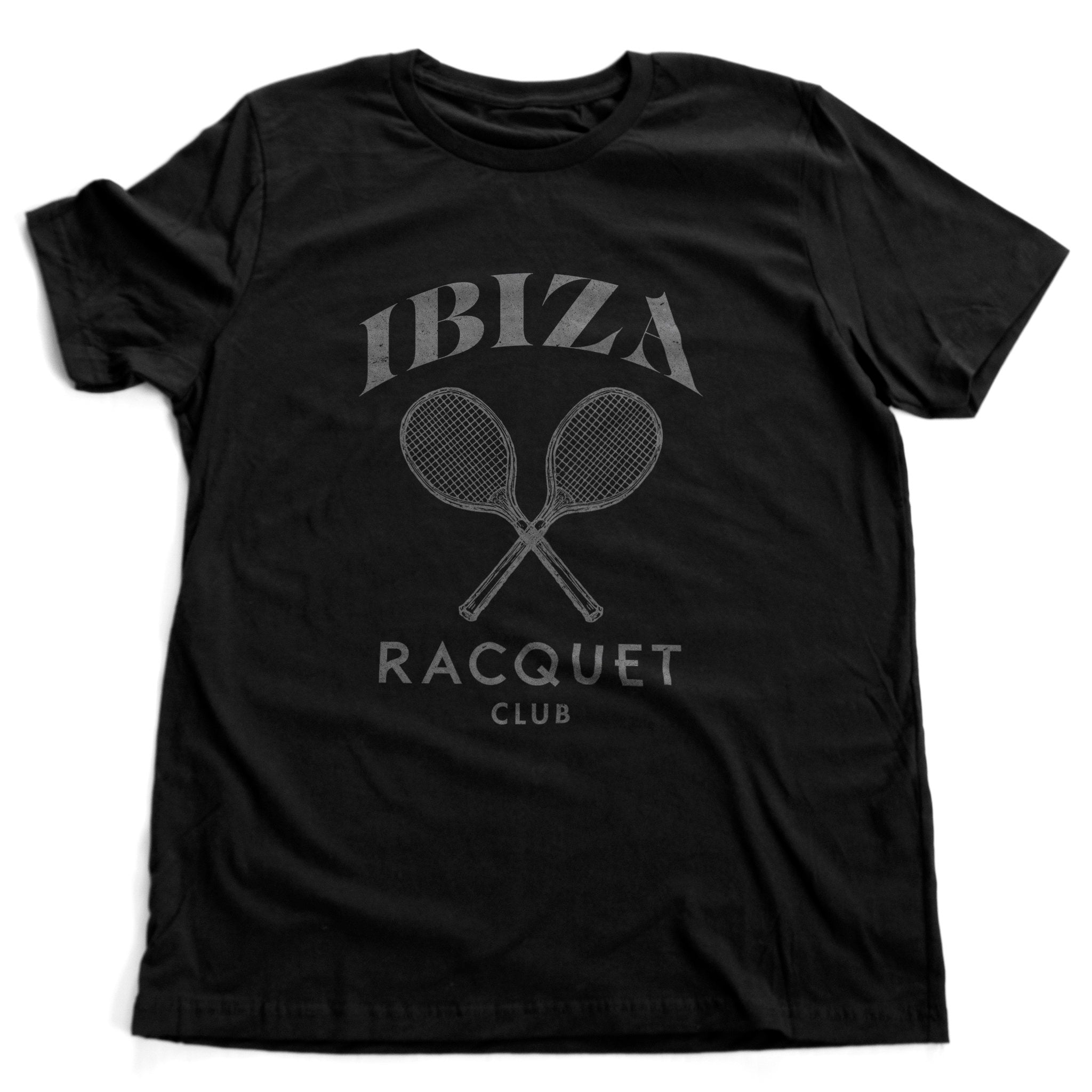 Ibiza Racquet Club — Retro Unisex T-Shirt