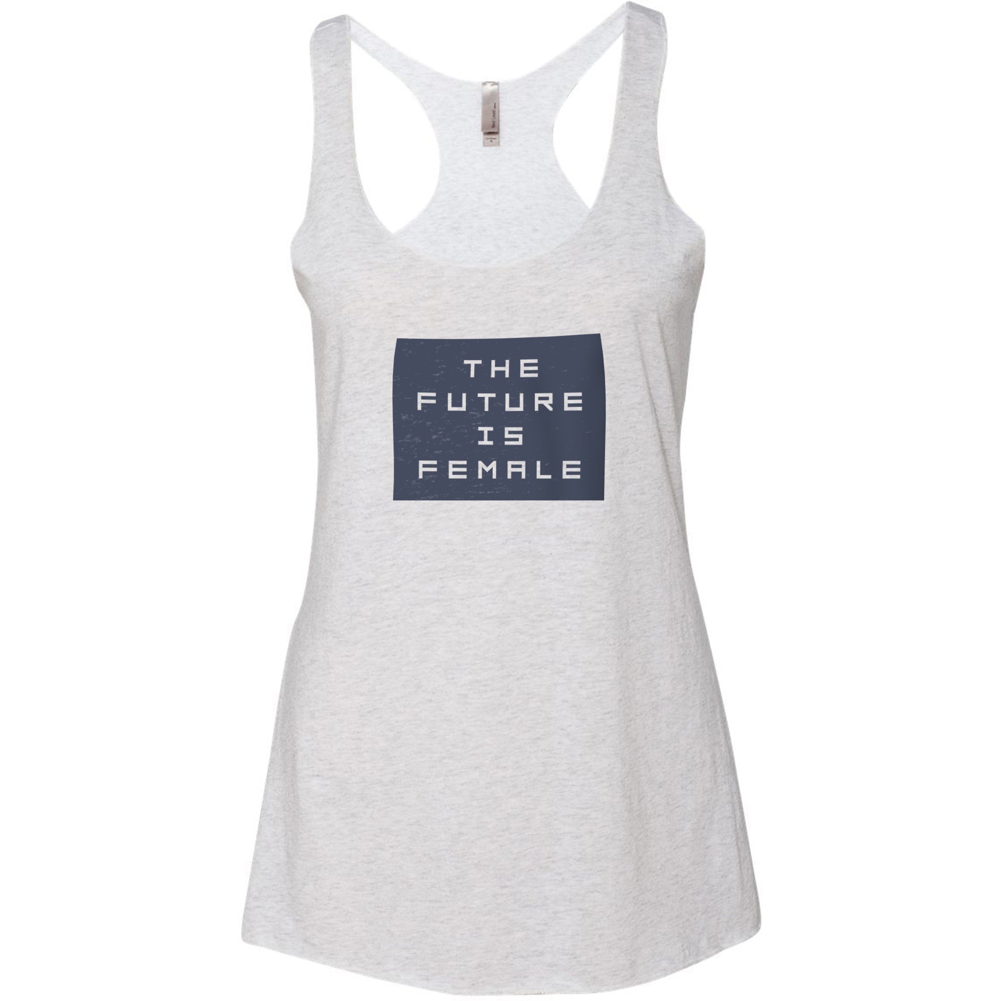 The FUTURE IS FEMALE - Women Power / Feminism Premium Racerback Tank