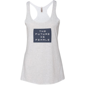 The FUTURE IS FEMALE - Women Power / Feminism Premium Racerback Tank