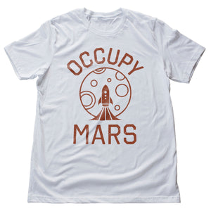 OCCUPY MARS — Elon Musk T-shirt / NASA SpaceX Shirt Space Tee / Funny Dad or Sci-Fi Nerd Gift