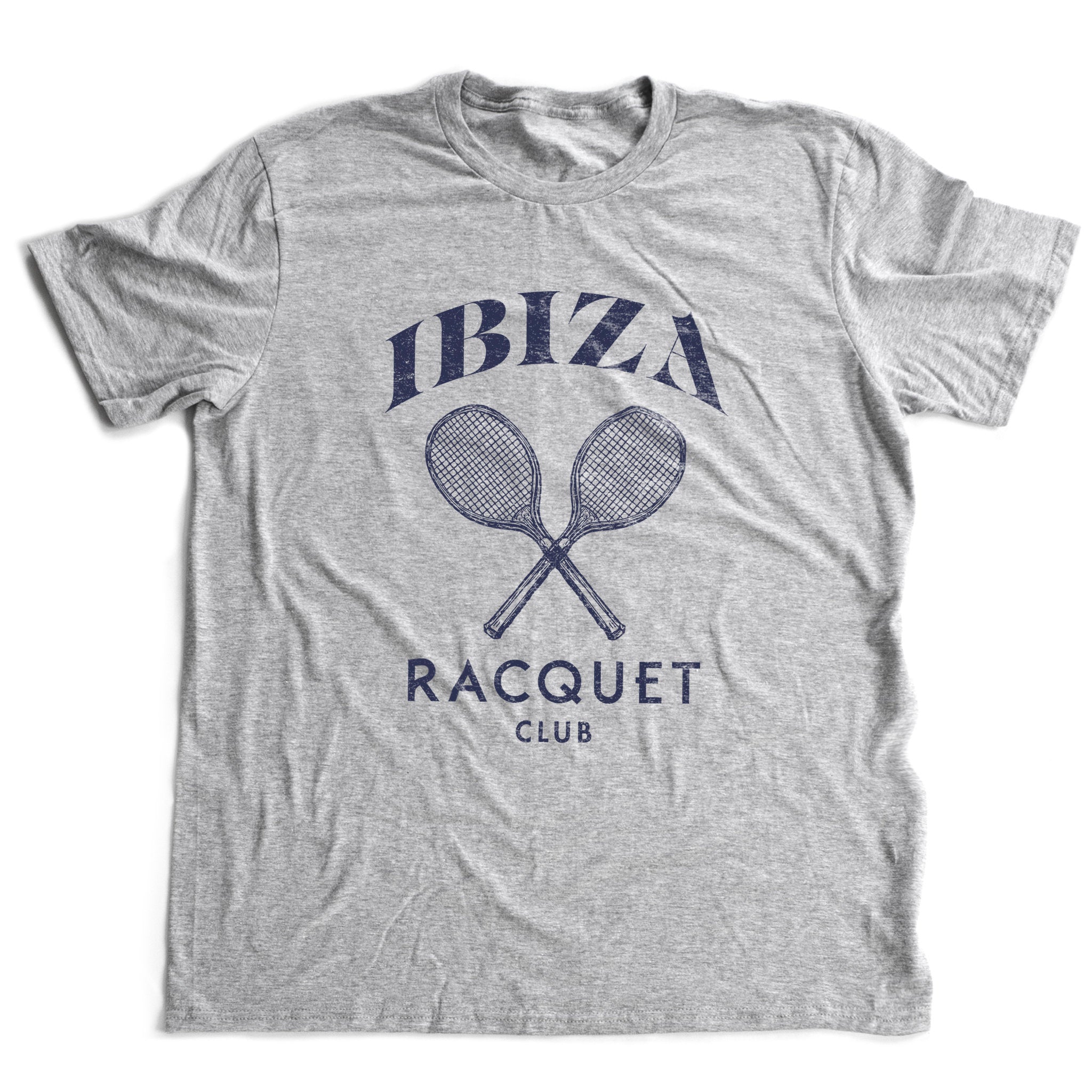 Ibiza Racquet Club — Retro Unisex T-Shirt