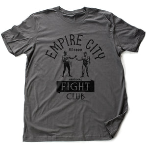 FIGHT CLUB Empire City (New York City / Manhattan / Gotham) — funny, sarcastic 'vintage fiction' retro unisex t-shirt