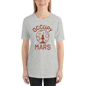 OCCUPY MARS — Elon Musk T-shirt / NASA SpaceX Shirt Space Tee / Funny Dad or Sci-Fi Nerd Gift
