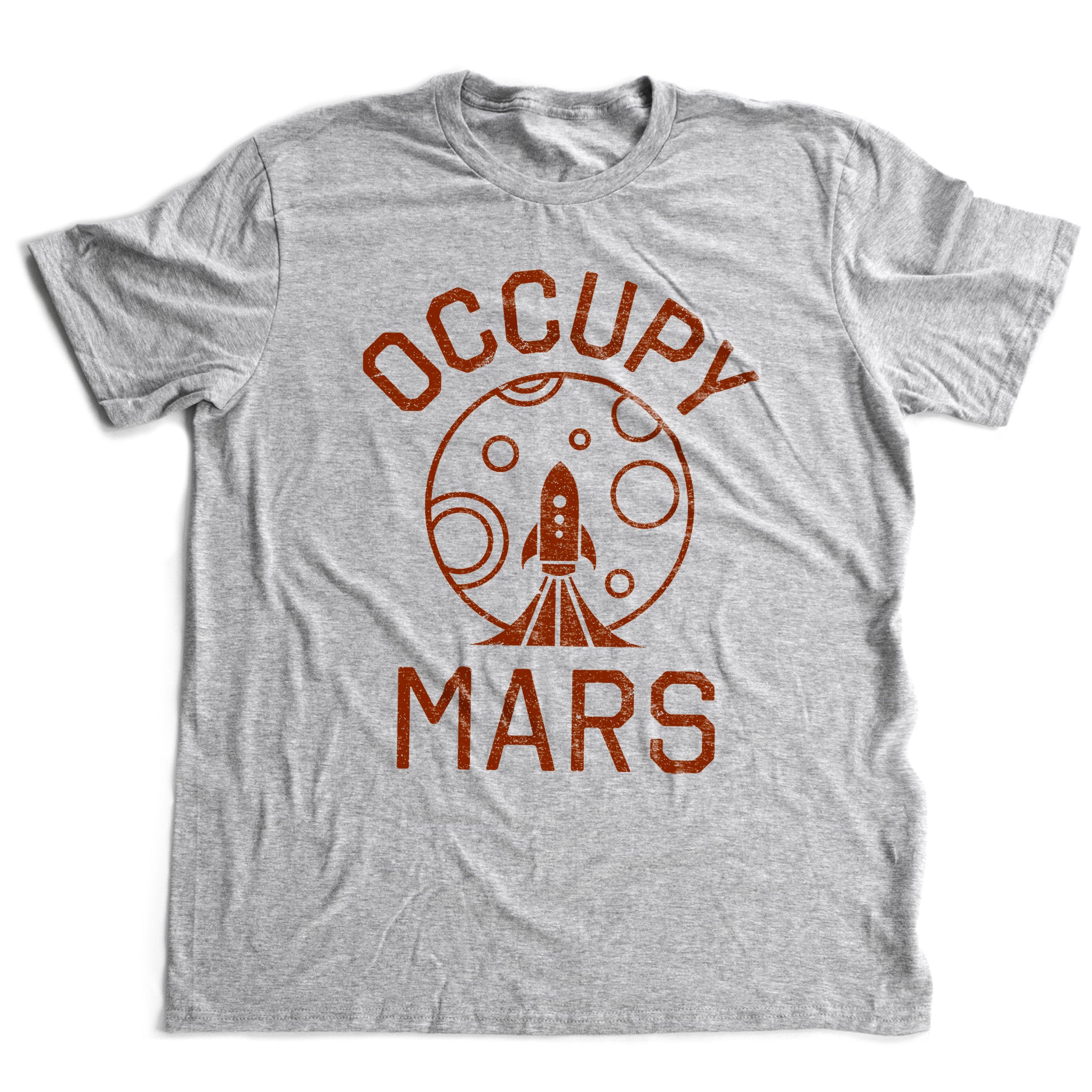 OCCUPY MARS — Elon Musk T-shirt / NASA SpaceX Shirt Space Tee / Funny Dad or Sci-Fi Nerd Gift