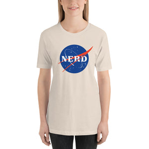 NASA NERD fun, self-deprecating parody Short-Sleeve Unisex T-Shirt