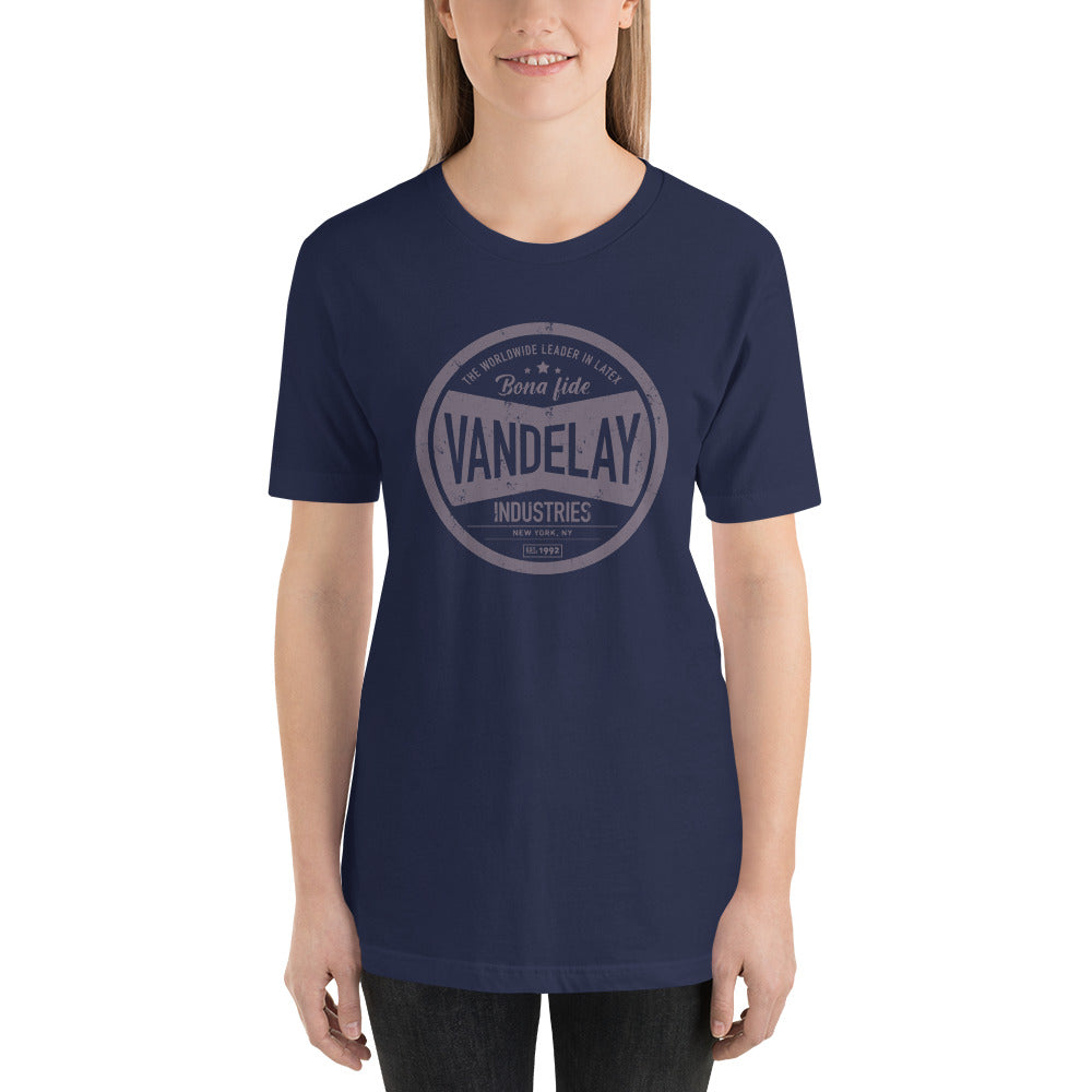 VANDELAY INDUSTRIES — Seinfeld reference — sarcastic retro design premium unisex t-shirt